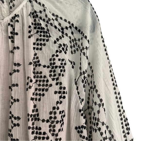 LOFT Ann Taylor Peasant Top Petite Large - Picture 3 of 7